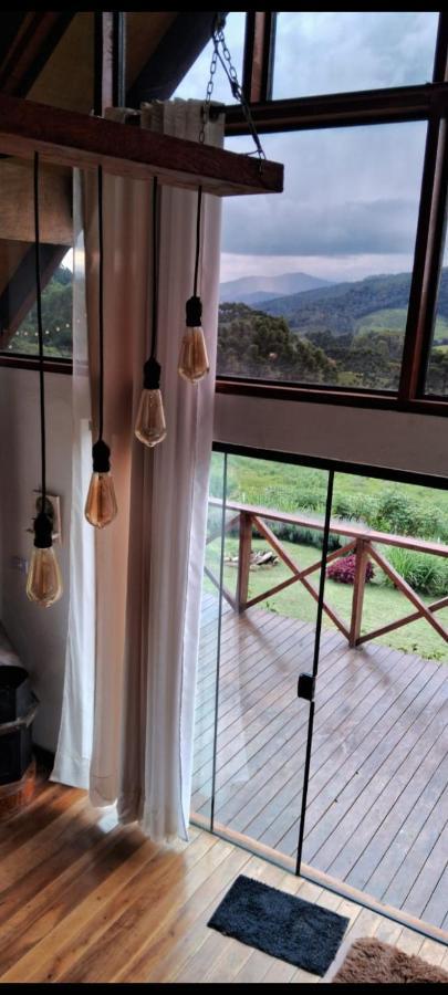 Chale Com Vidros E Hidromassagem Villa Sao Bento do Sapucai Bagian luar foto